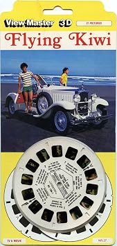 Flying Kiwi, Find The Lady - Classic ViewMaster - 3 Reels on Card - New