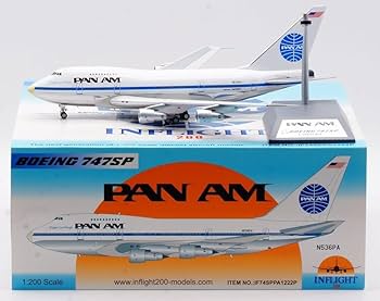 1/200 inflight PAN AM B747SP パンナム Amazon | Inflight 1/200 完成品 パンナム 航空 Pan Am B747-100