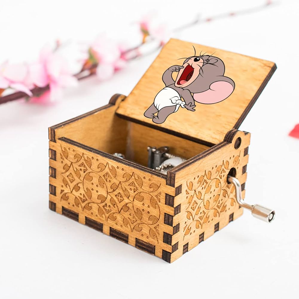 DISCRETION オルゴール ジュエリーボックス kanpai DISCRETION オルゴール ジュエリーボックス 小物入［君がいる