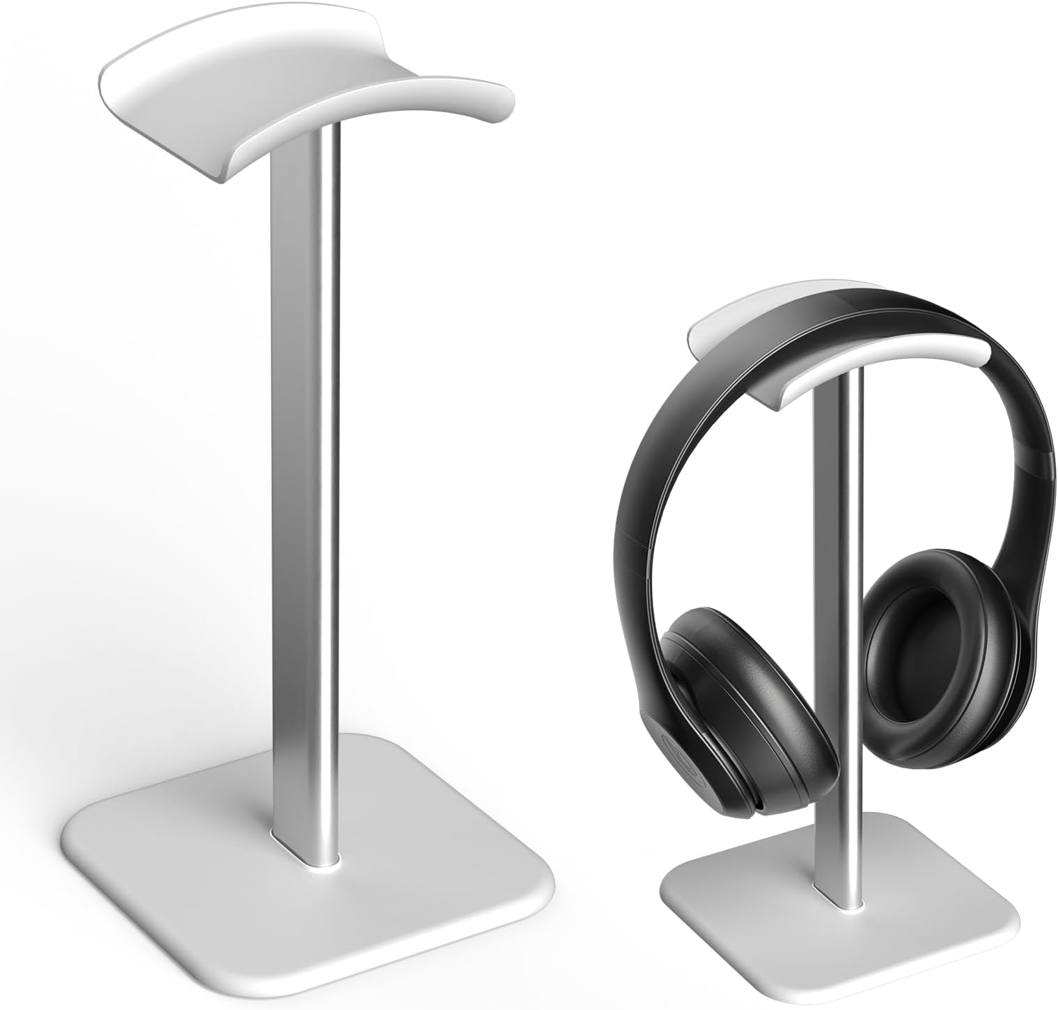 Metal Heavy Duty Foldable Headphone Holder, Desk Clamp Hook