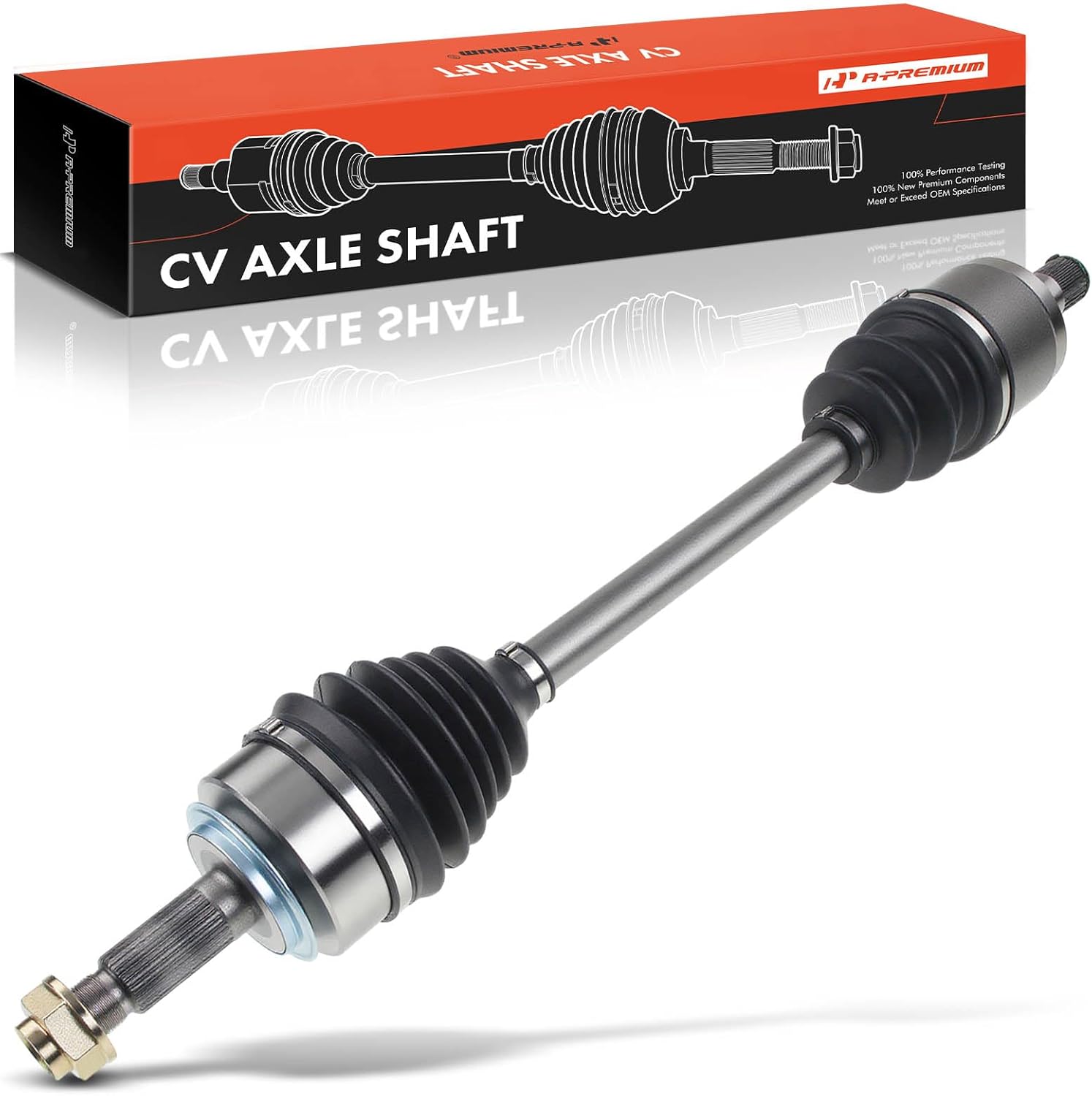 A-Premium CV Axle Shaft Assembly Compatible with Honda Accord 2003-2007 3.0L GAS & Acura TL 2004-2006 3.2L, TL 2007-2008 3.5L Manual Trans, Front Left Driver Side, Replace# 44306SDBA00, 44306SDPA00
