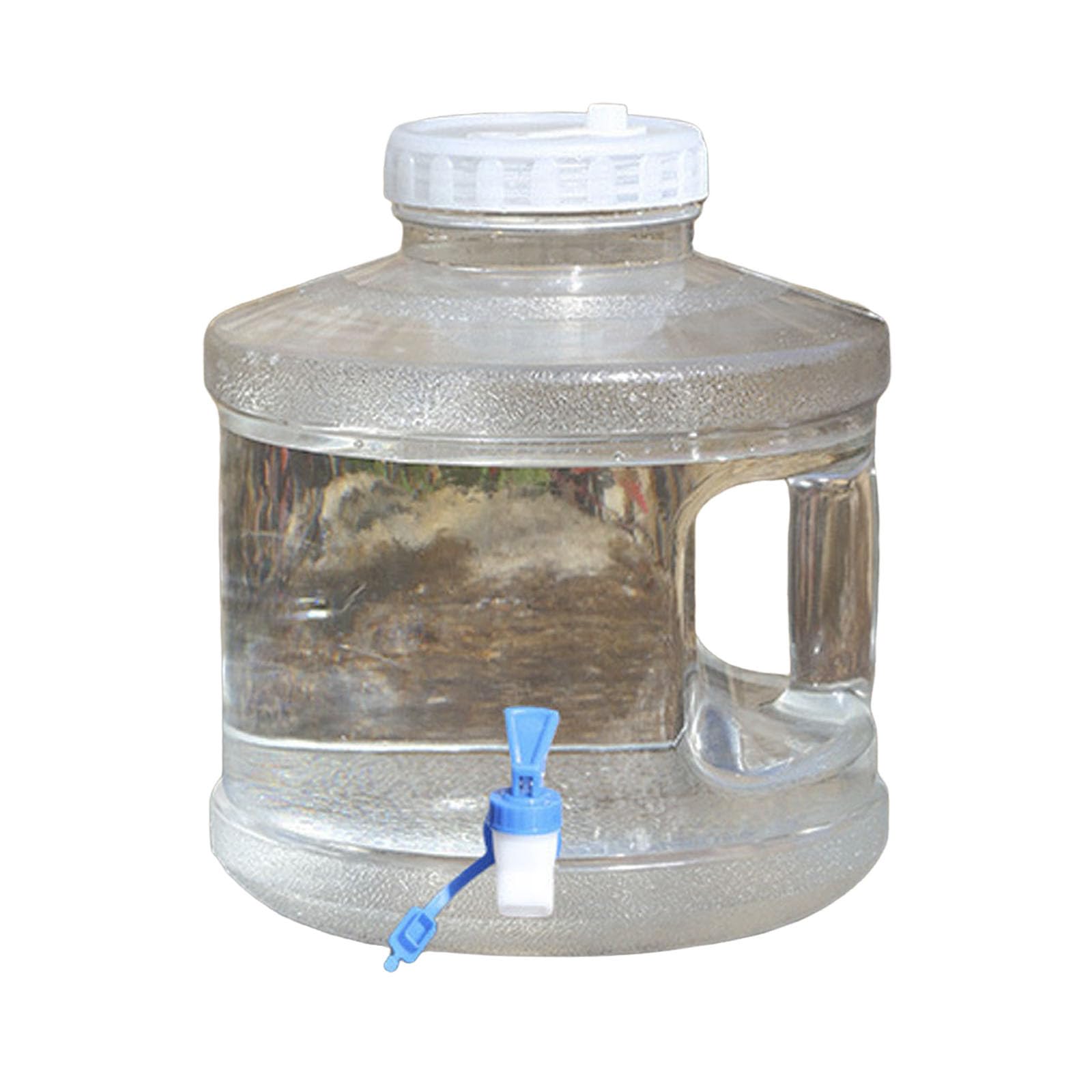 Bidon d'eau avec robinet portable 25x25x27cm sans BPA