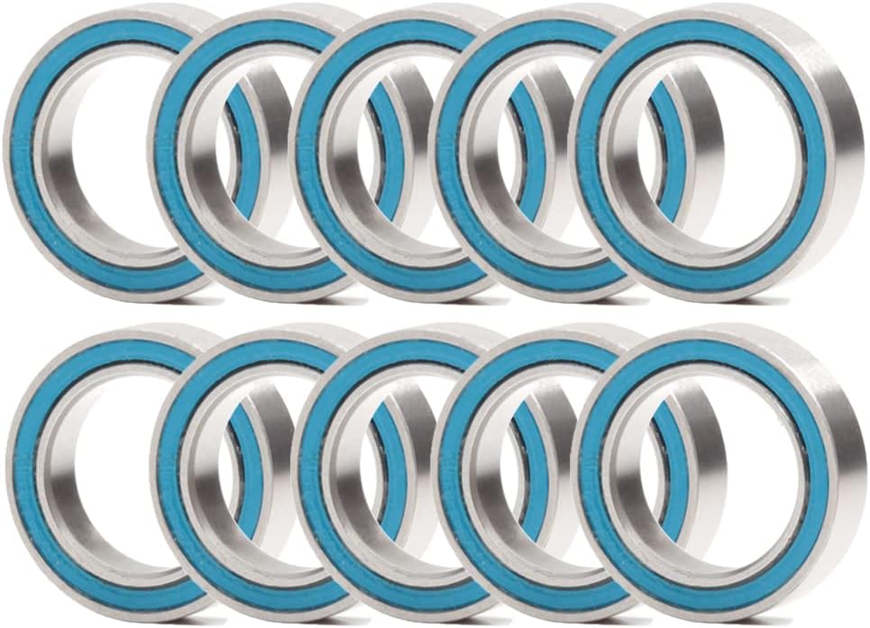 6700RS Ball Bearing 10x15x4mm for Traxxas RC Vehicles 5119 Slash Rustler,10x15 Rubber Sealed Ball Bearings (Pick of 10pcs)