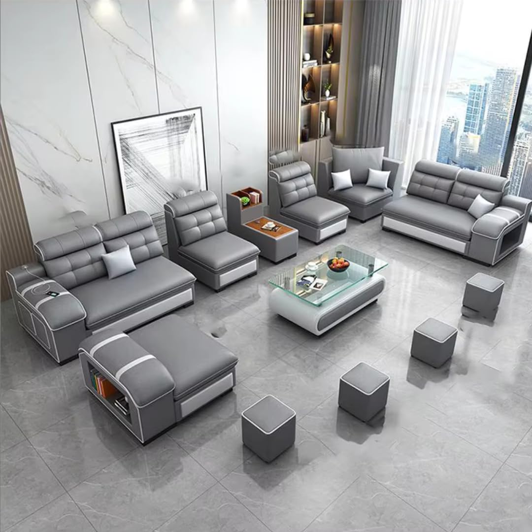 Homax. Gravity 11-Piece U-Shape Modular Sofa Set Â– 14-Seater