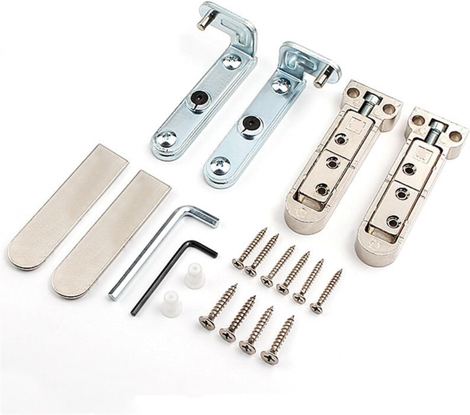 Invisible Door Heaven and Earth Hinge Shaft Hidden Bedroom Wooden Door Adjustable Heavy Hinged Furniture Hardware Accessory 1 Set