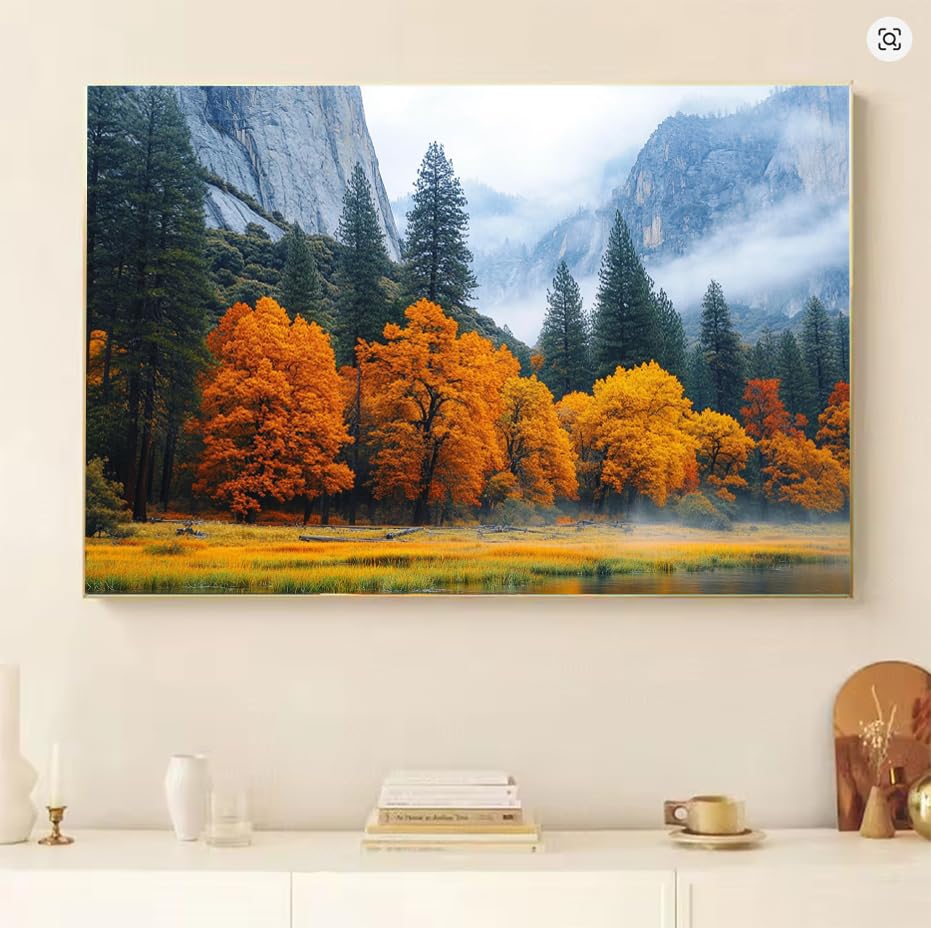 Regalos originales para hombre con el kit DIY painting by numbers de otoño 3