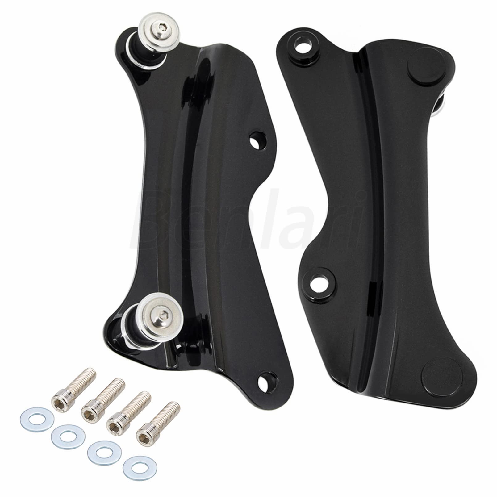 Benlari Gloss Black 4 Point Docking Hardware Kit 20142022 Compatible