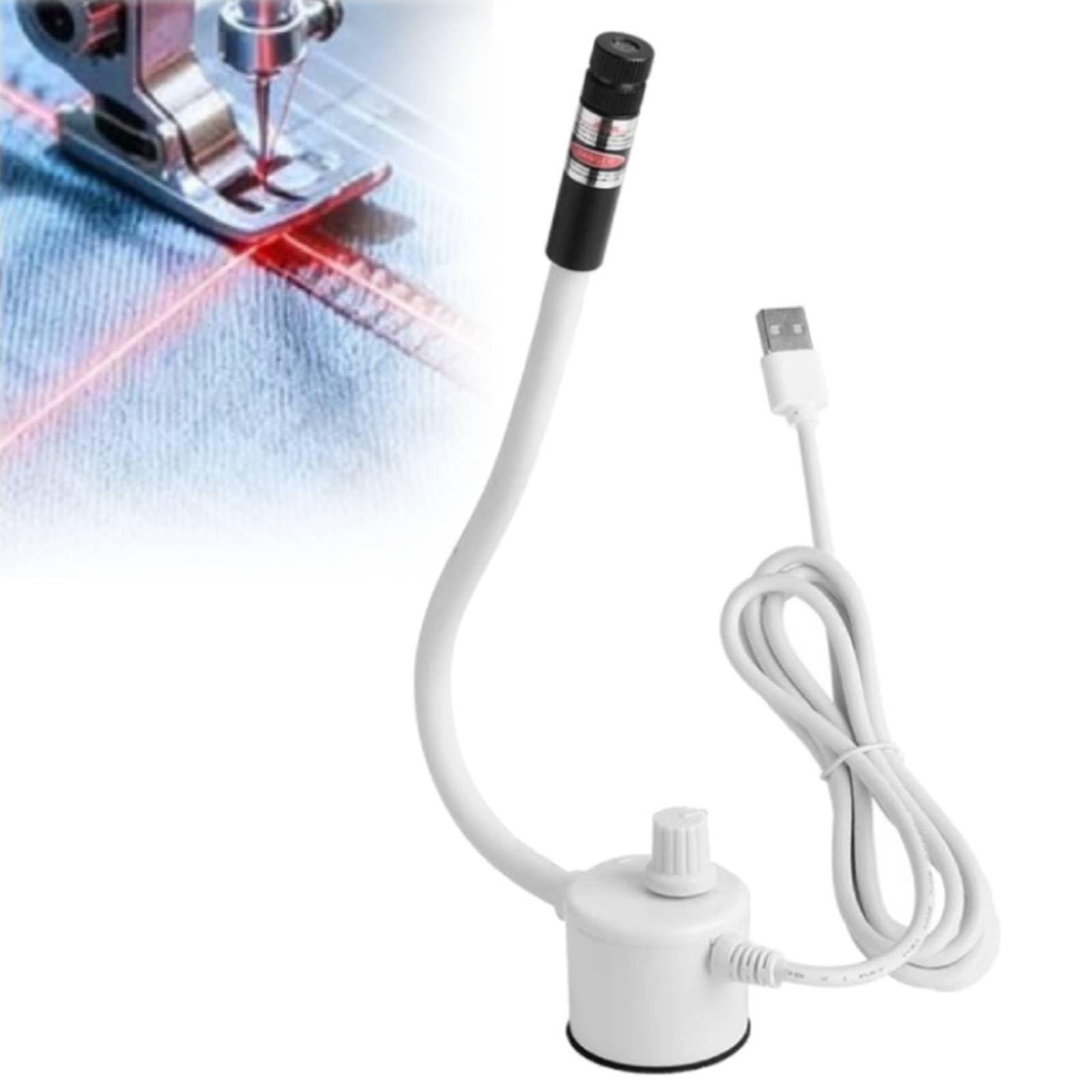 Magnetic Positioning Quilting Light for Sewing Machine, Laser Vision Guide, Sewing Guide Light Red Point Cross Hair Module Generator Projector, Innovative Precise Seam Stitch Lights (Dimming Point)