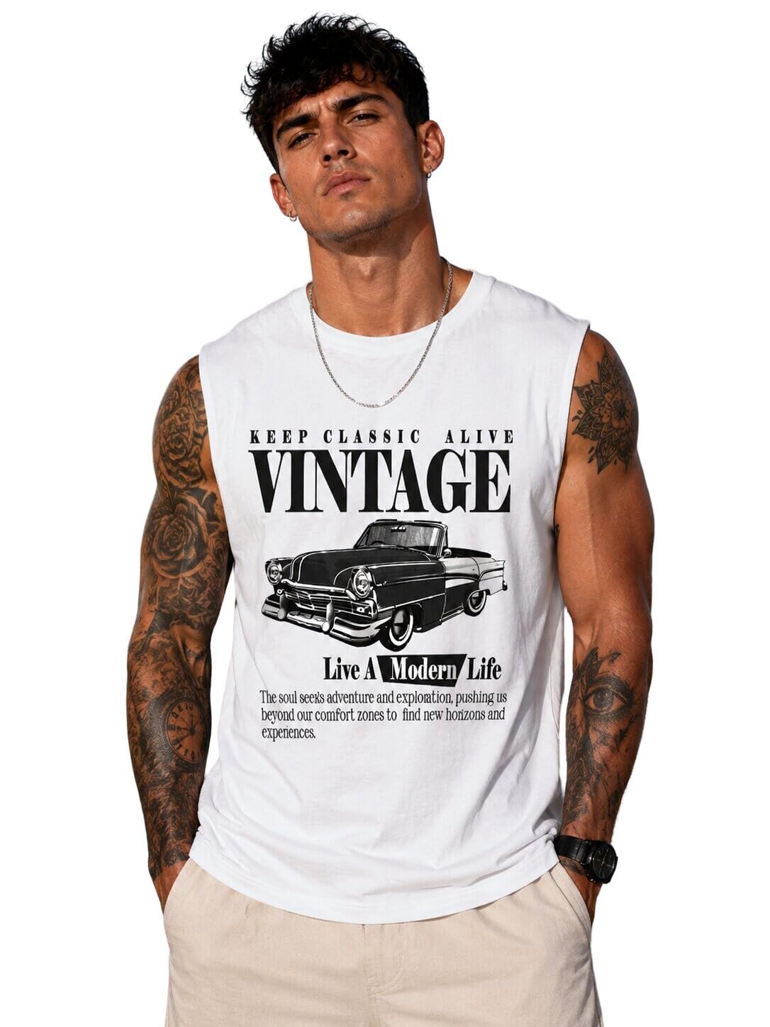 Men s Gym wear Tank top Sleeveless Cotton Vest for Workout Leightweight Tshirt for gyming Running and Daily use M to 4XL-image-21