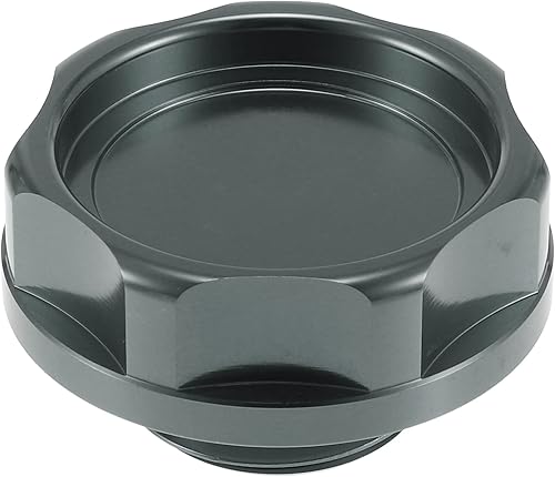 Miniatura 1 de A ABSOPRO Tapa de llenado de aceite para automóvil, cubierta de tanque modificada para Honda Engine Serie B para Honda Engine D Series Titanium Tone