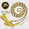 Graduation Cords Gold Purple Cords for Graduation 2026 Graduation Honor Cords (Mixed Gold and Purple)