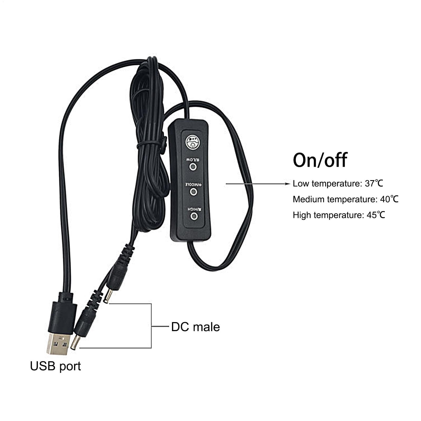 ZH1YFD Podgrzewane rękawiczki USB - Elektryczne ciepłe rękawiczki Podgrzewane rękawiczki USB unisex | Rękawiczki elektryczne z możliwością podłączenia do USB, z ekranem dotykowym. Lekkie, podgrzewane