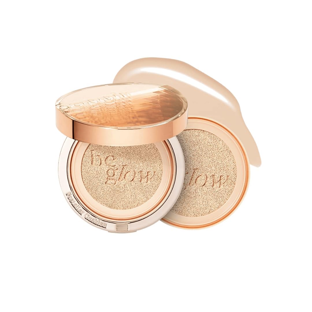 Еsроir - Pro Tailor Be Glow Cushion New Class Set #22 Petal SPF42 PA++, 2 x 13 g - Illuminating cushion Foundation with replaceable insert in a shade of light beige