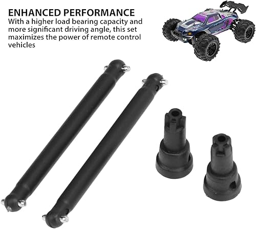 Miniatura 3 de Horoper Eje de transmisión de acero y eje de rueda de transmisión, eje de transmisión CVD trasero Dogbone Set Construcción de acero eficiente para