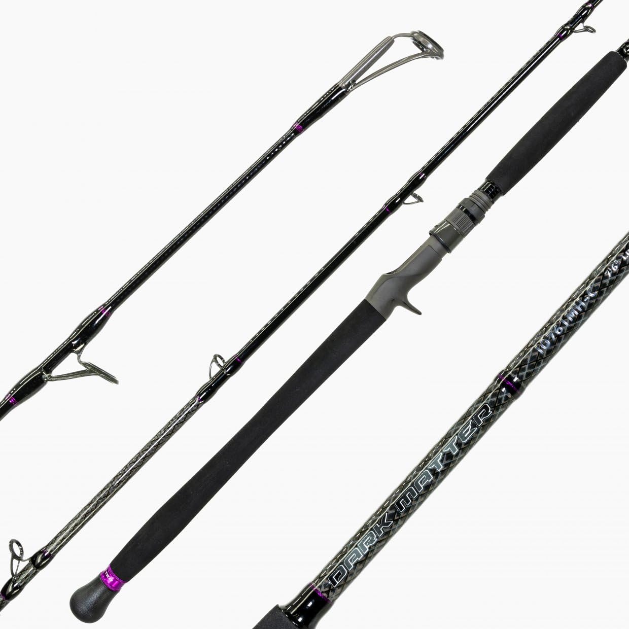 Dark Matter Custom Chunking Trolling Rods - Heavy Duty Fishing Rod, Saltwater Trolling Rod, Deep Sea Fishing Rod, Trolling Rods, Sea Fishing Rod, Trolling Fishing Rod, Deep Drop Rod - 40-10