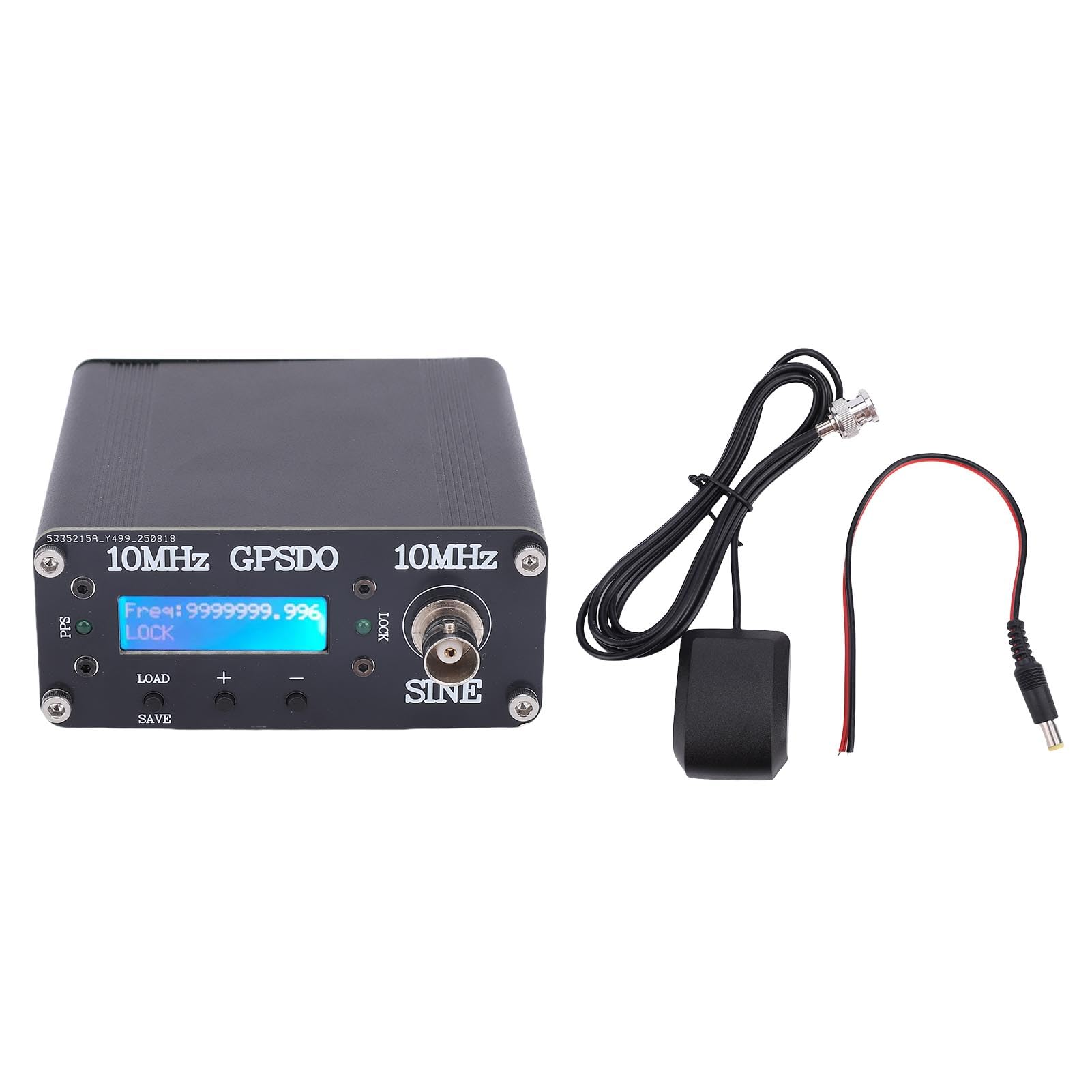 SEAFRONT Oscillateur discipliné GPS pour Décodeur Audio Source de Signal Générateur D'oscillateur à Fréquence Variable 10 MHz GPS OXCO Horloge Disciplinée