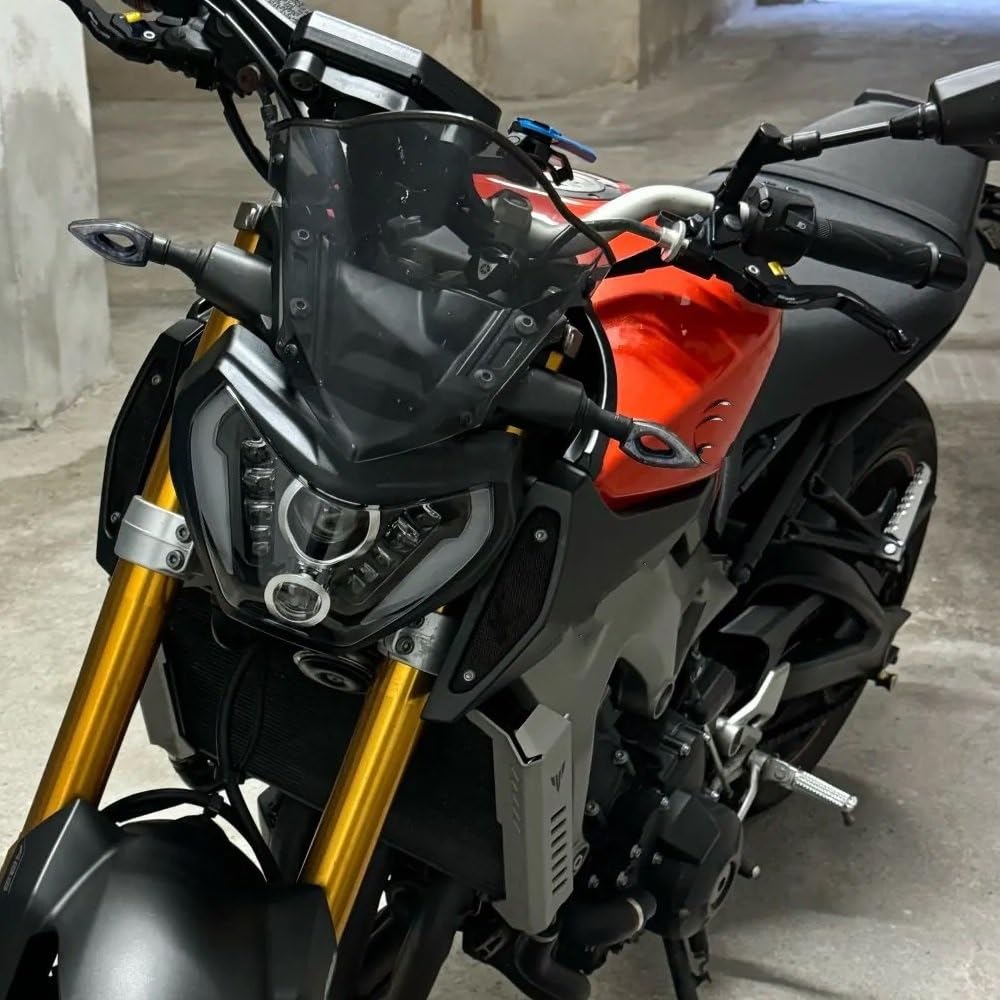 Motocykl Head Light Pasuje do MT-09 MT09 MT 09 FZ-09 FZ09 FZ 09 2014-2016 reflektor motocyklowy lampa DRLLED reflektor reflektor