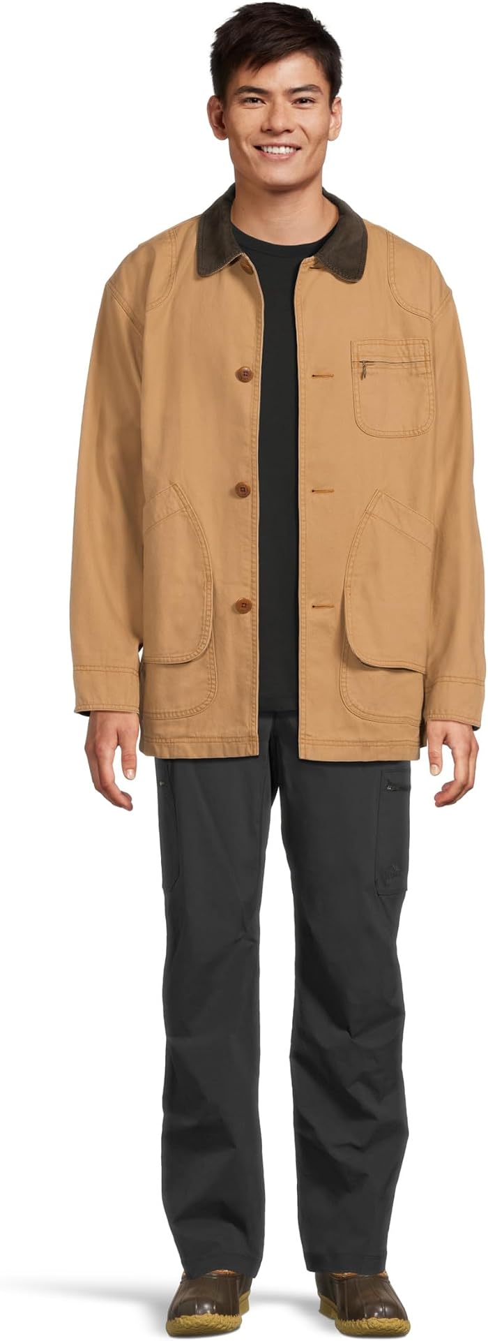 Мужские L.L.Bean Original Cotton Field Coat — фото 5