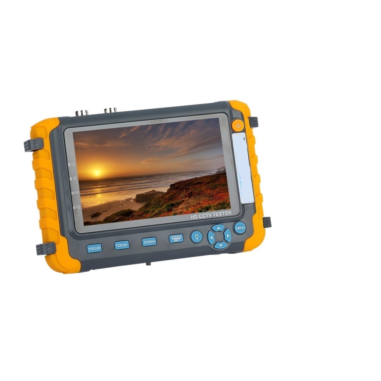 Monitor testowy CCTV, Tester telewizji przemysłowej 5,0-calowy monitor CVBS 8MP AHD/CVI/TVI kamery 4 w 1 IV8W Przenośne wsparcie PTZ Wejście VGA