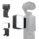 ULANZI LM001 Magnetic Mini Light for DJI Osmo Pocket 3, 2W USB C Rechargeable Auxiliary LED Fill Light, 500mAh, 5800K, CRI ≥95, IPX4 Water Resistance, Brightness 3 Levels Adjustable