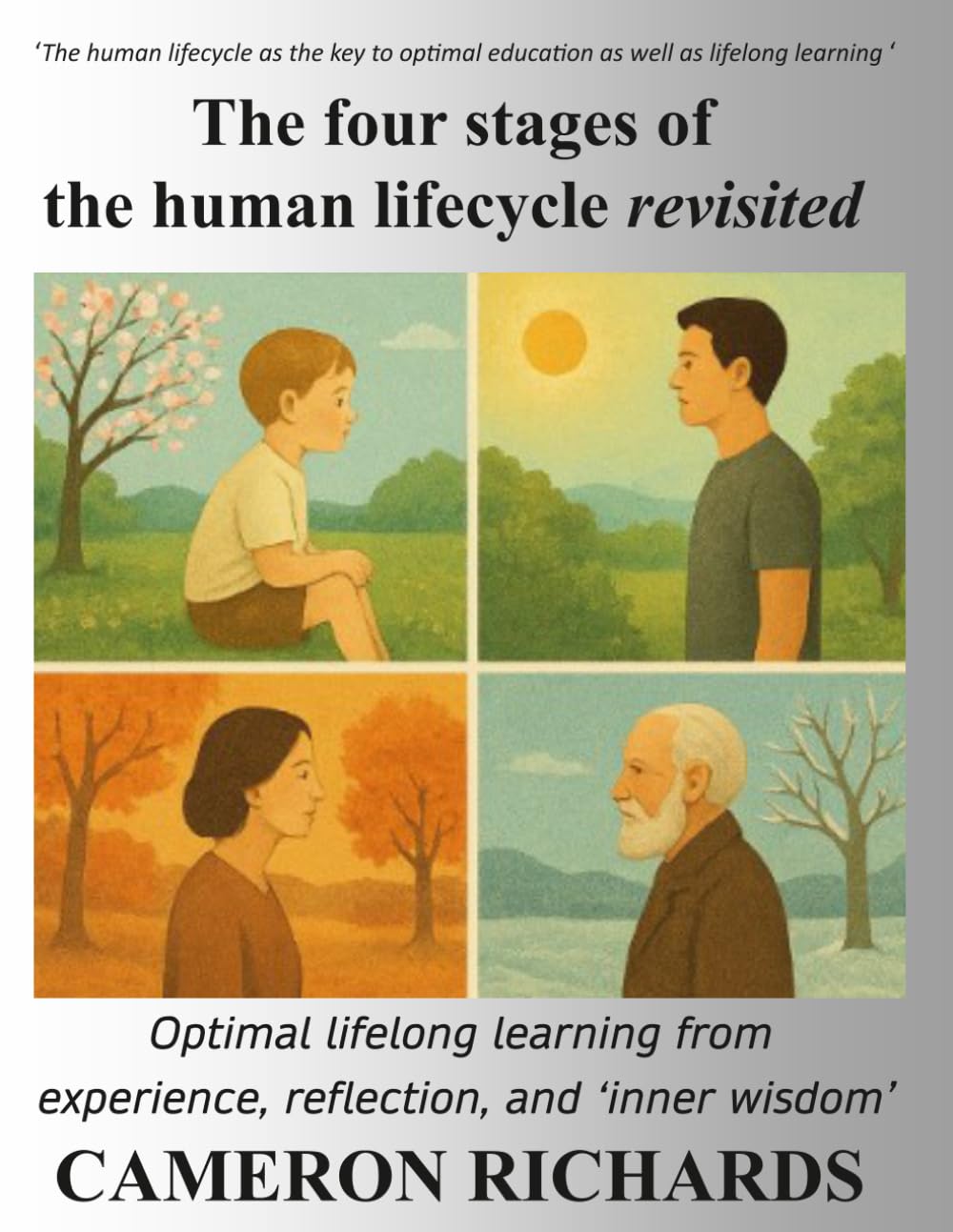Optimal lifelong learning from experience, reflection, and 'inner wisdom': The four stages of the human lifecycle revisited (21st Century optimal knowledge building for future global sustainability)