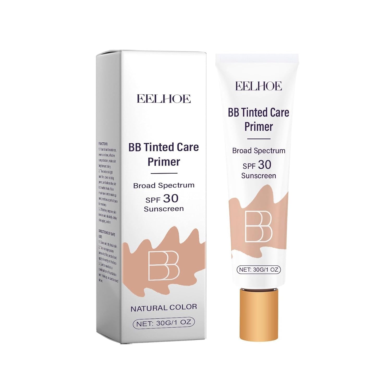 Conversionh BB Tinted Moisturizer SPF 30 Full Coverage Light-Medium Skin Color Light Hydrating Smoothing natural color