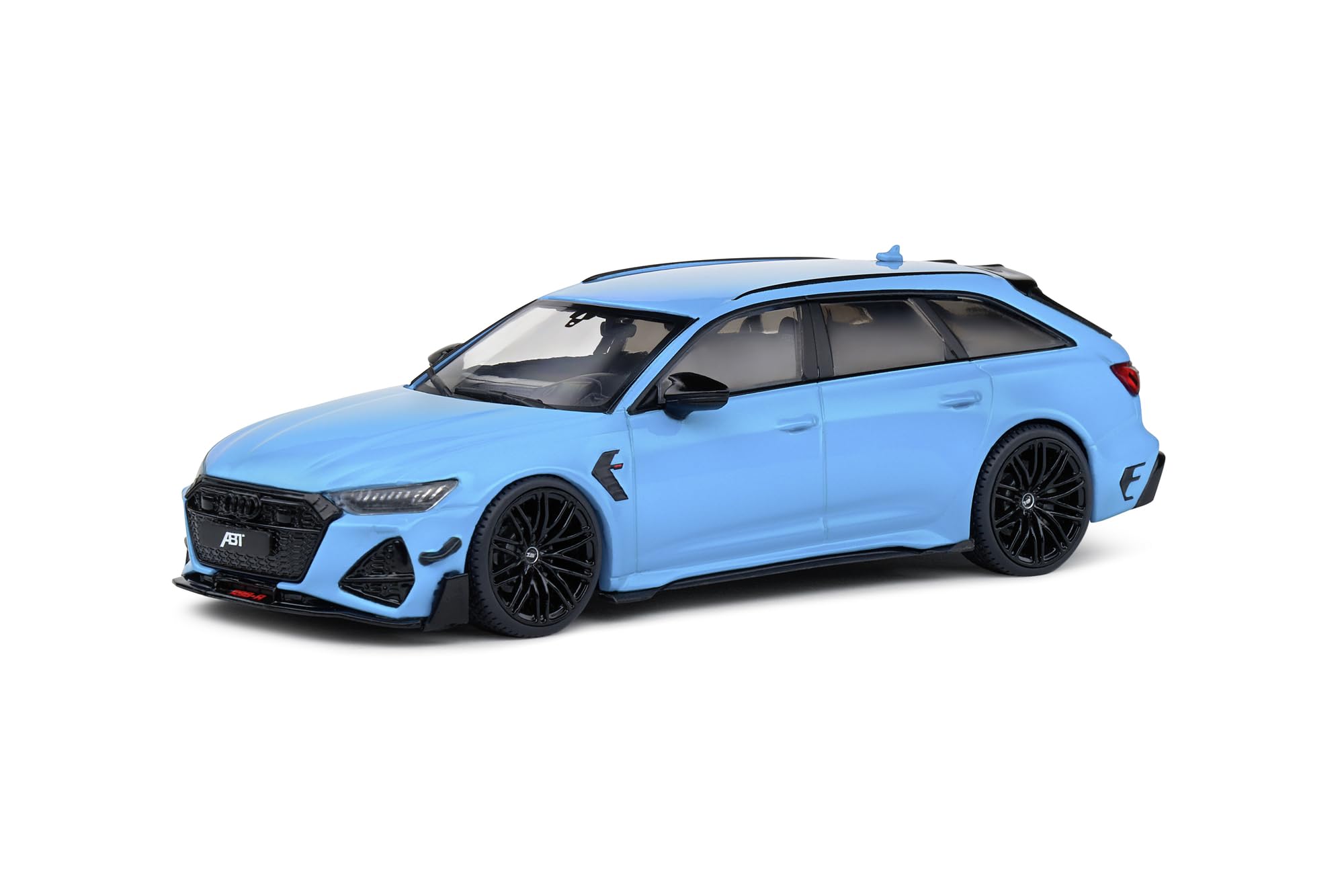 Solido 421438190 1:43 ABT RS6 R BLUE 2021 Model Vehicle, 1/18