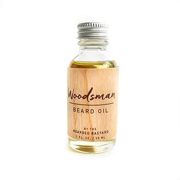Woodsman Beard Oil by The Bearded Bastard -All Natural (1 oz)