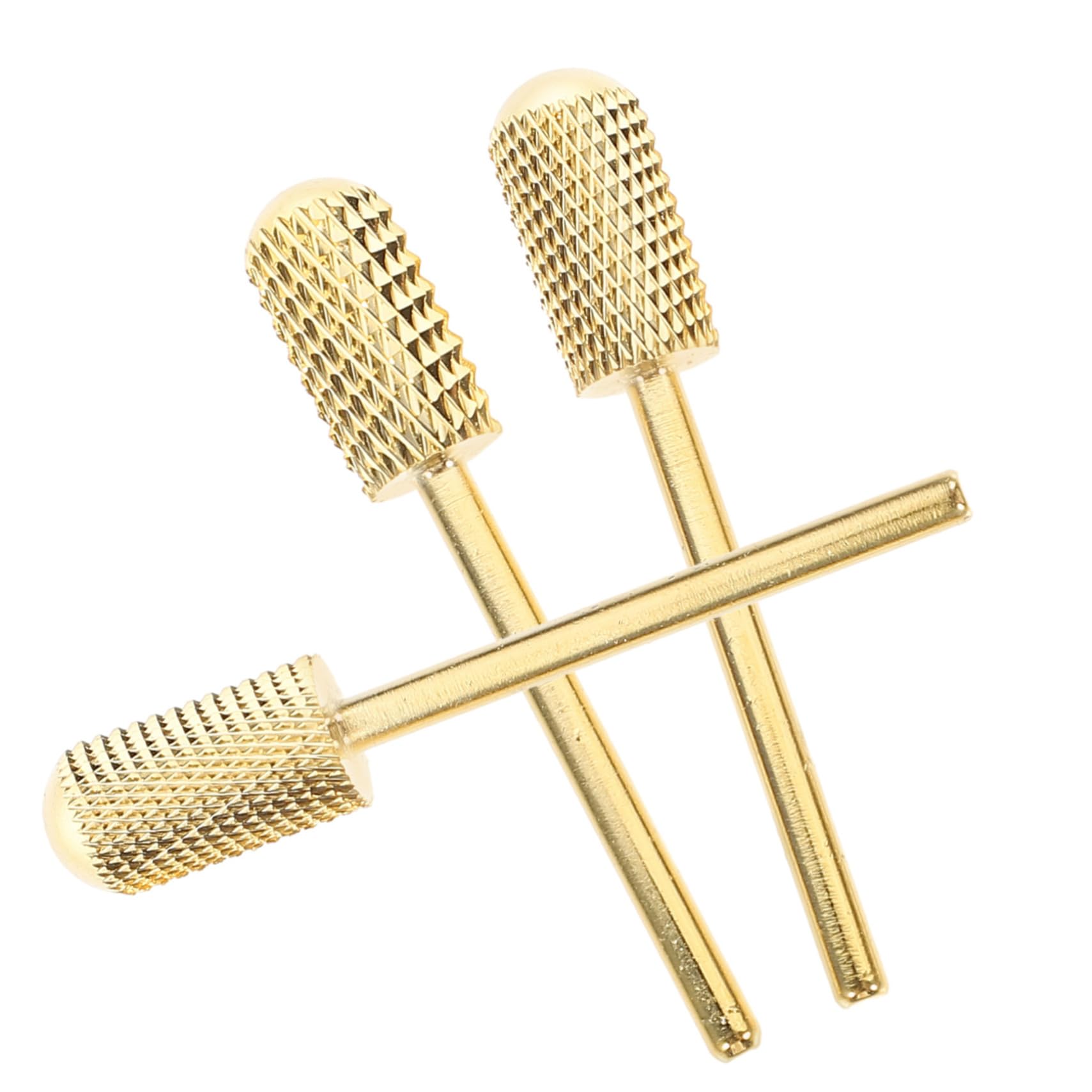 Healeved 9piezas Brocas De Manicura De Tungsteno Para Pulido De Uñas Herramientas De Esmalte De Metal Para Salones y Uso Personal Compatible Taladros Eléctricos De Uñas