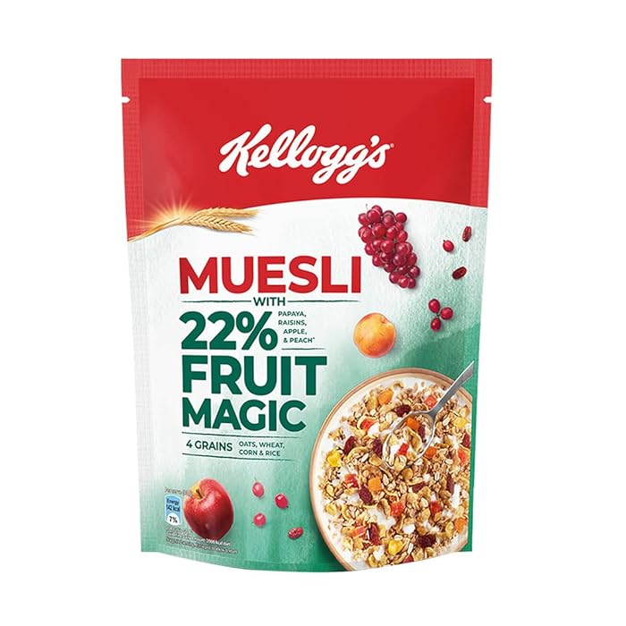 Buy Kellogg's Muesli 22 Fruit Magic 500g Breakfast Cereal High in