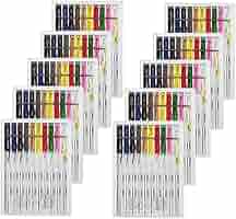 Amazon.com: 10 Boxes Quick Fix Sewing Kit, Easy Pre Threaded