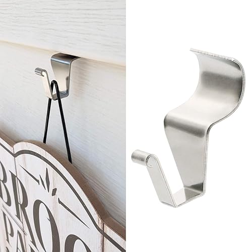 Vinyl Siding Hooks, (8 Pack) No Drilling Siding Clips for