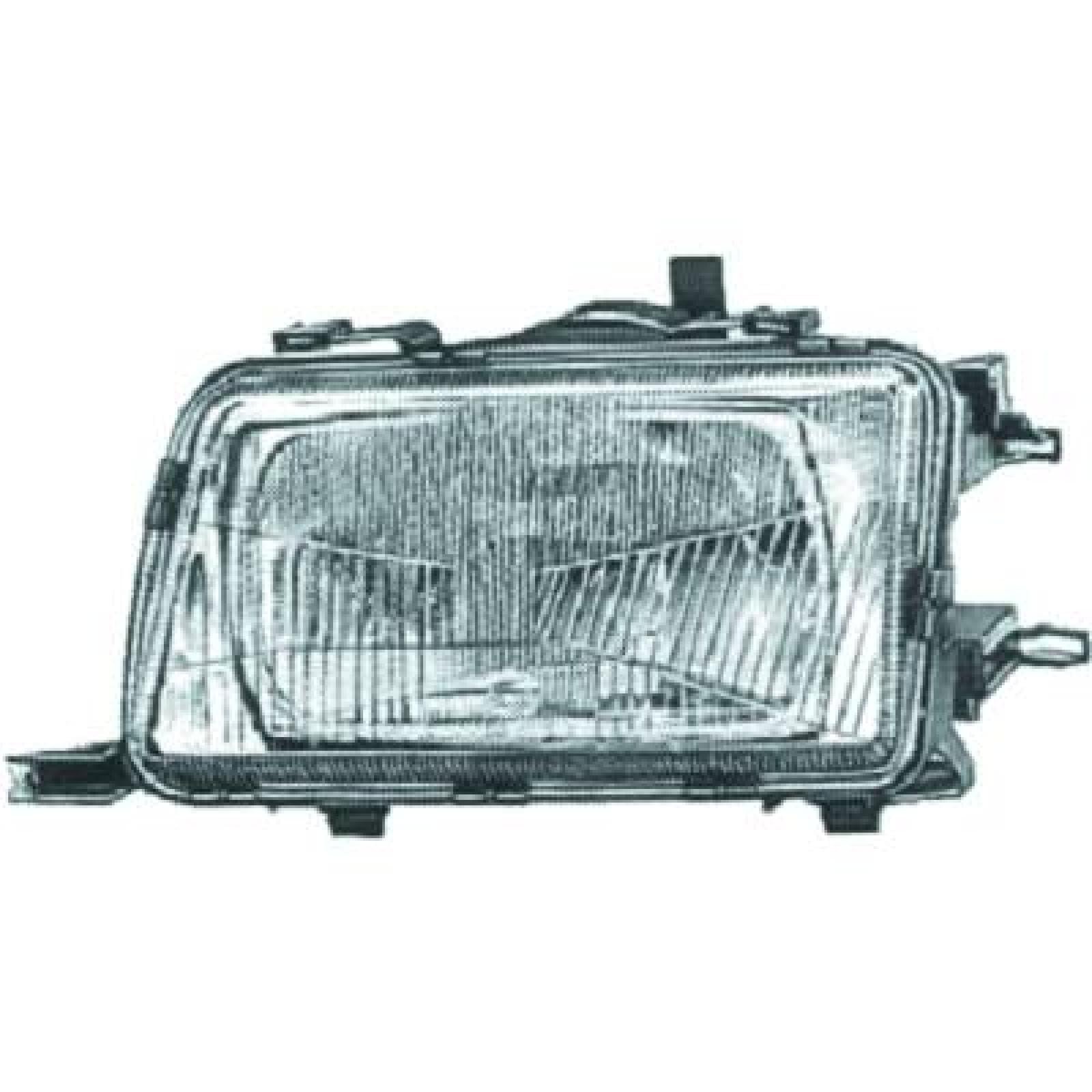 Faro delantero izquierdo H4 compatible con Audi 80 B4 1991-1994 Halógeno