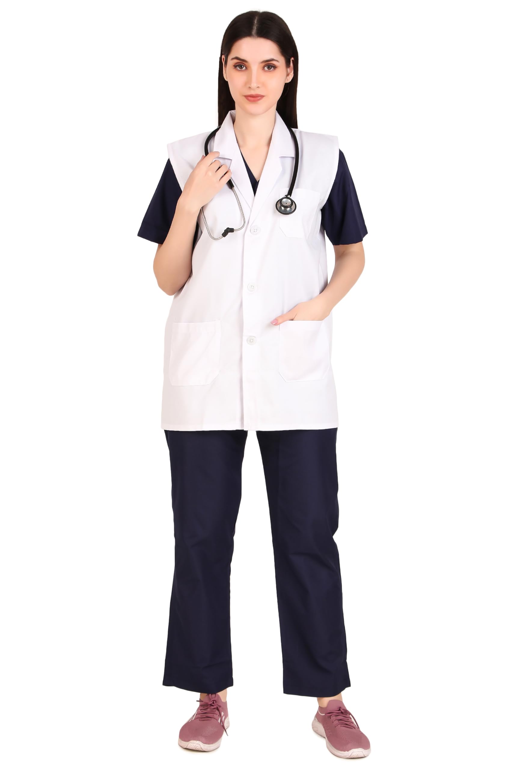 See full amazon price history chart for MediMarche Womens Lab Coat for Doctors and Medical Students| Cotton Sleeveless Medical Apron | 3 Pockets | Uniform for Doctors MediMarche Womens Lab Coat for Doctors and Medical Students| Cotton Sleeveless Medical Apron | 3 Pockets | Uniform for Doctors (B0CN72N24Q) Amazon Price History, Amazon Price Tracker