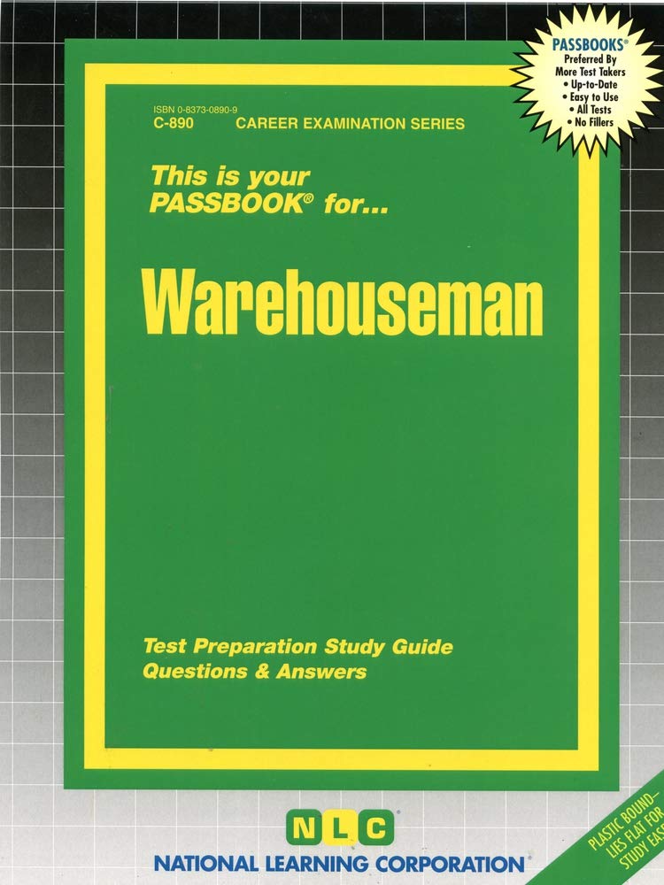 Warehouseman: Passbooks Study Guide