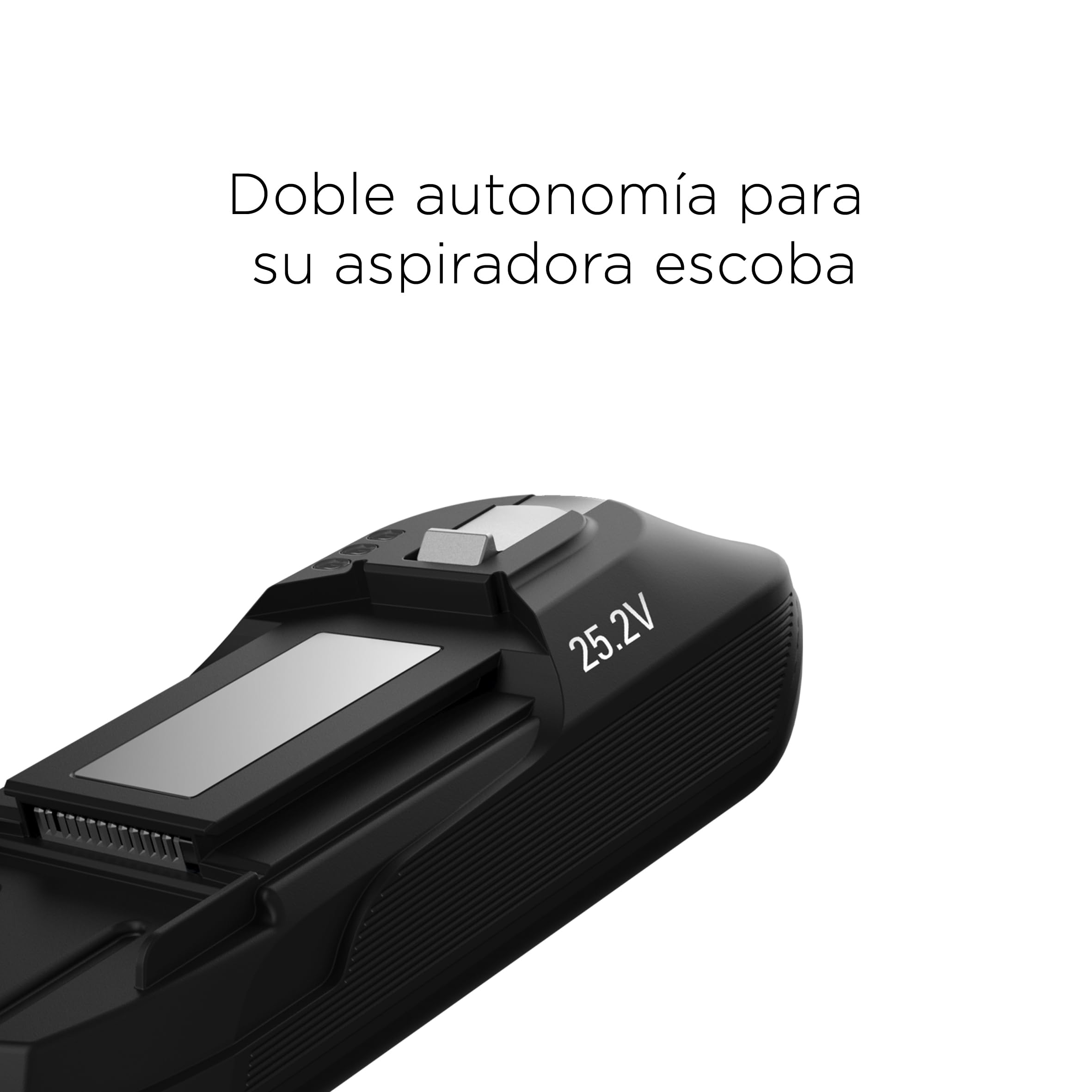 Rowenta Batería de iones de litio ZR009701 X-Force 11.60 | 25,2 voltios | 45 minutos más de experiencia de succión | compatible con X-Force Flex 11.60 RH98, TY98, EO98 | negra, gris