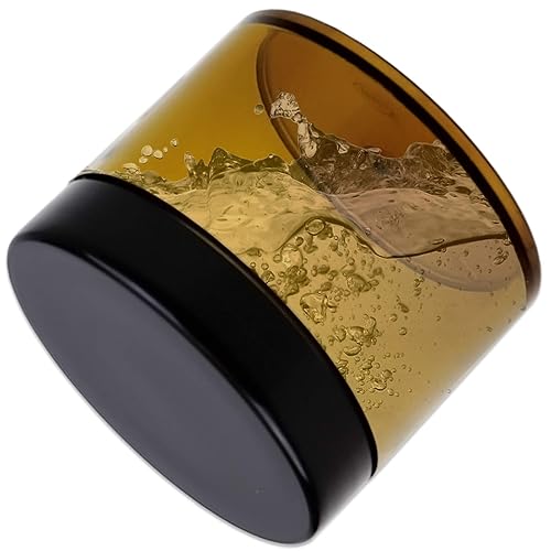 Miniatura 2 de Beauticom - Contenedor de primera calidad, redondo, transparente, a prueba de fugas (2 onzas). Recipientes plásticos de almacenamiento para viajes,