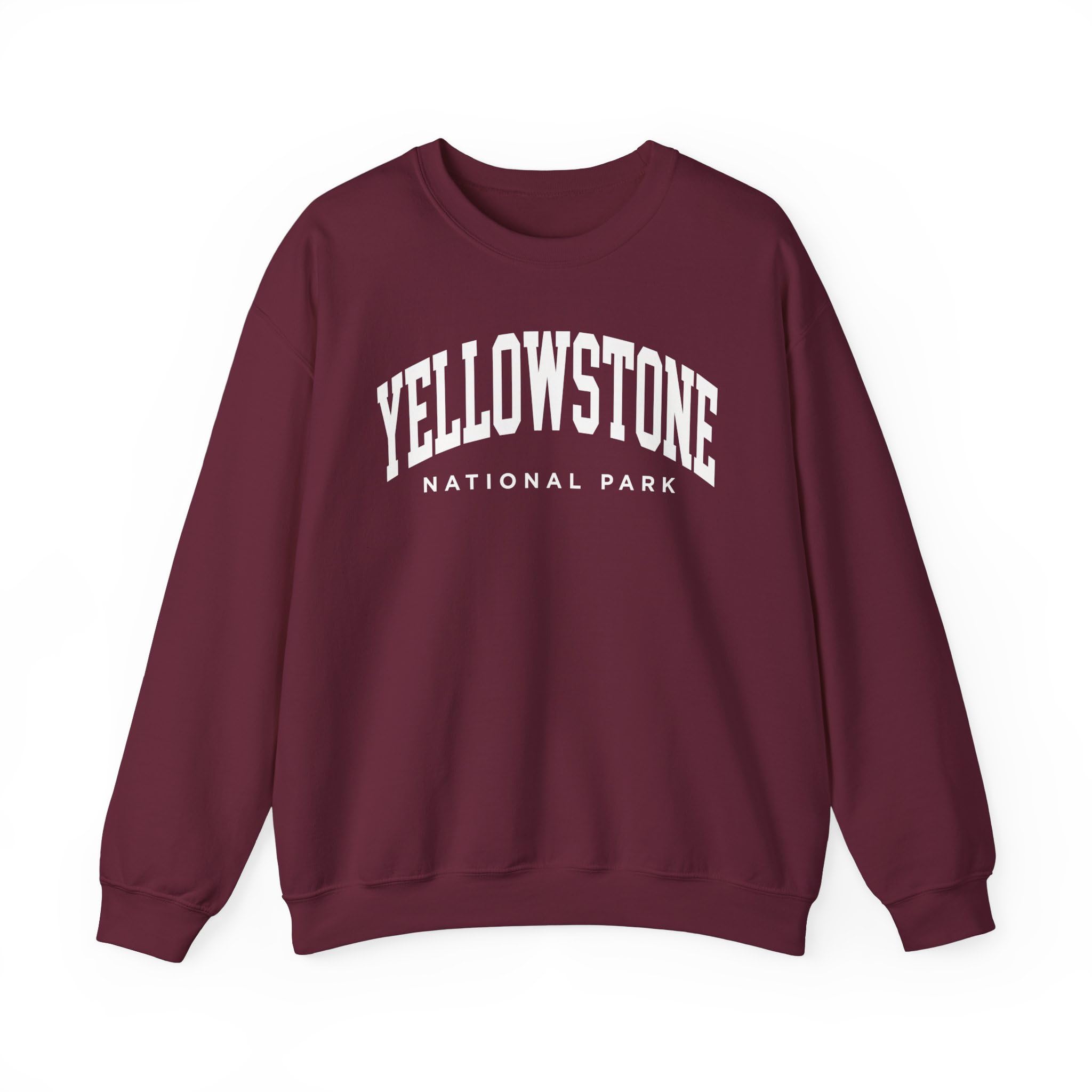 CUSTOMI Yellowstone National Park Adult Unisex Crewneck Sweatshirt