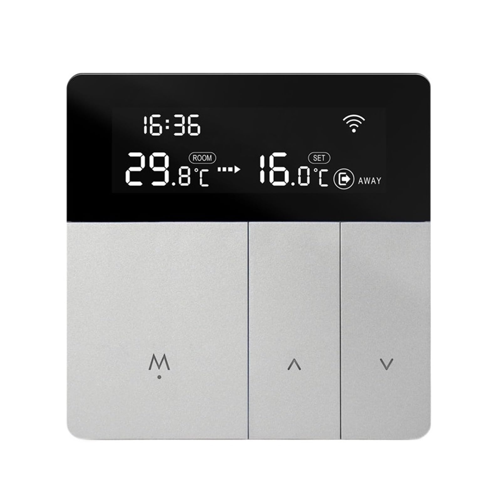 Inteligentny regulator temperatury termostatu WiFi, praca zdalna kontrola aplikacji Precyzja łatwość Konfiguracji(NO WiFi 16A Heating)