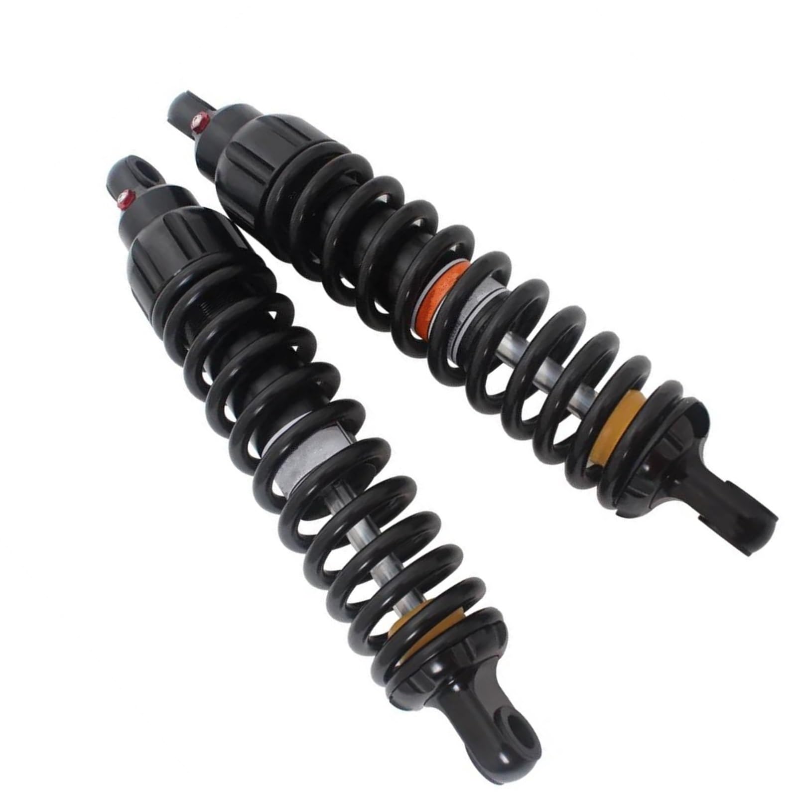 Universal Motorrad Stoßdämpfer 325 Mm – Verstellbar, Air-Dämpfer, CNC-Aluminium, Für ATV, Go-Kart, Quad, 355 Mm Gesamtlänge