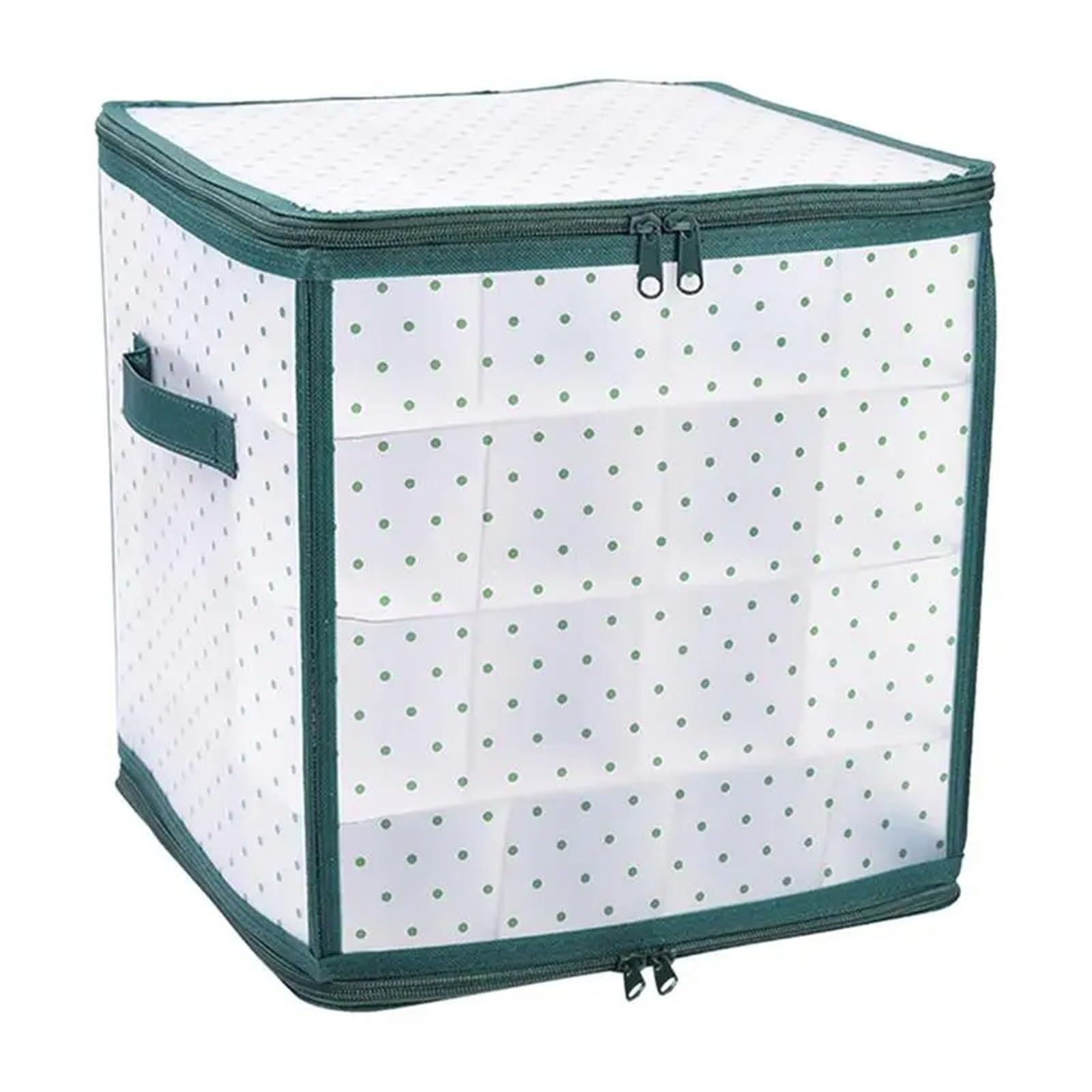 Organizer FüR Weihnachtsschmuck 64 Fächer Weihnachtskugel-Aufbewahrungsbox, Faltbarer Weihnachtskugel-Organizer, Urlaub, Weihnachtsdekoration, Kugel-Aufbewahrungsbehälter FüR Weihnachten