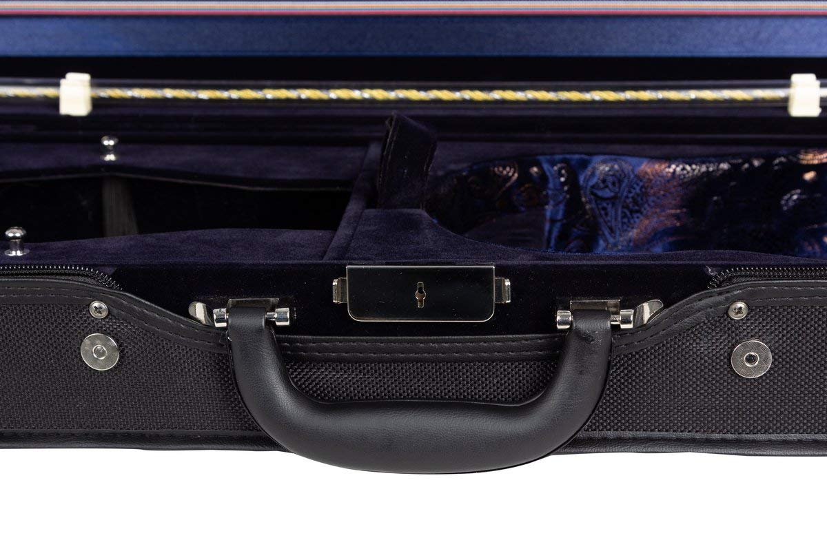 Custodia per violino di legno Lord 4/4 navy blue M-Case