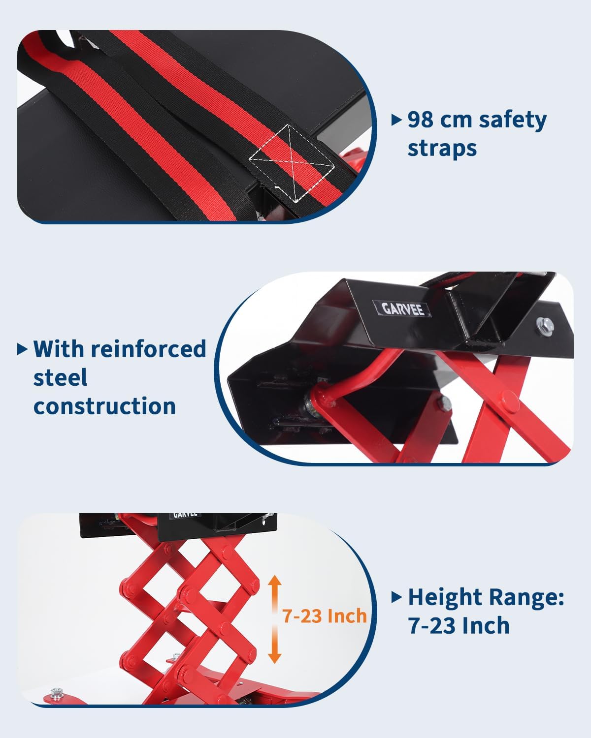 Getriebeheber 440 Lbs - Stahl, Getriebe, 440 Lbs, Schwer, Gurt | kompakt tragbar stabiler vollstahl schnellhub weitverwendbarkeit ergonomischer korrosionsschutz flexible nutzung