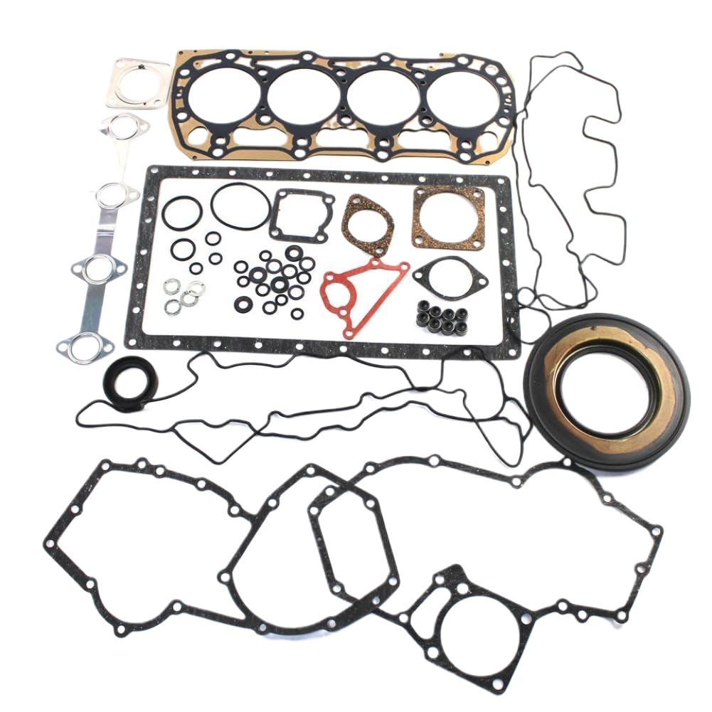 Kit di guarnizioni della testata per revisione completa di ricambio per Shibaura Holland N844 N844LT-D Componenti del motore Kit di revisione Accessori