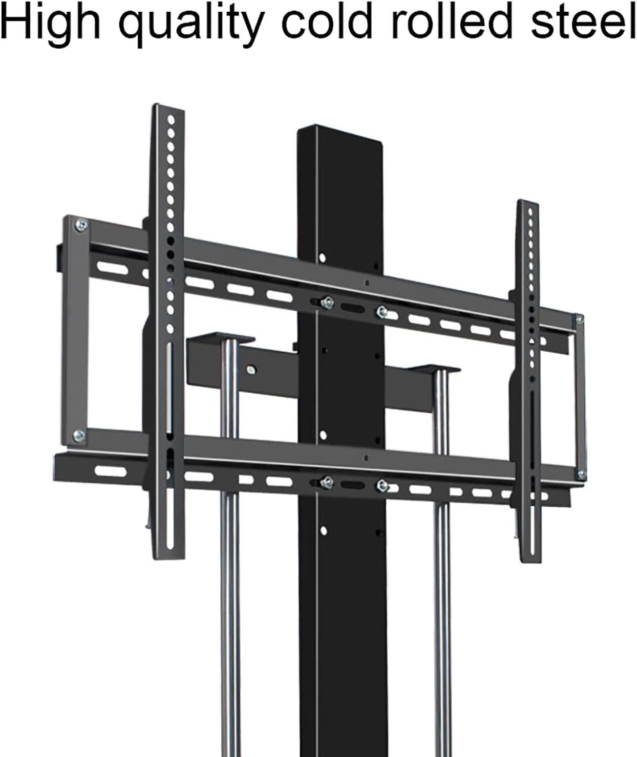 Soporte de TV multifunción, Elevador eléctrico Oculto en el Mueble, Compatible con televisores Planos de 37 a 75 Pulgadas y hasta 75 kg, con Mando a Distancia e Interruptor.
