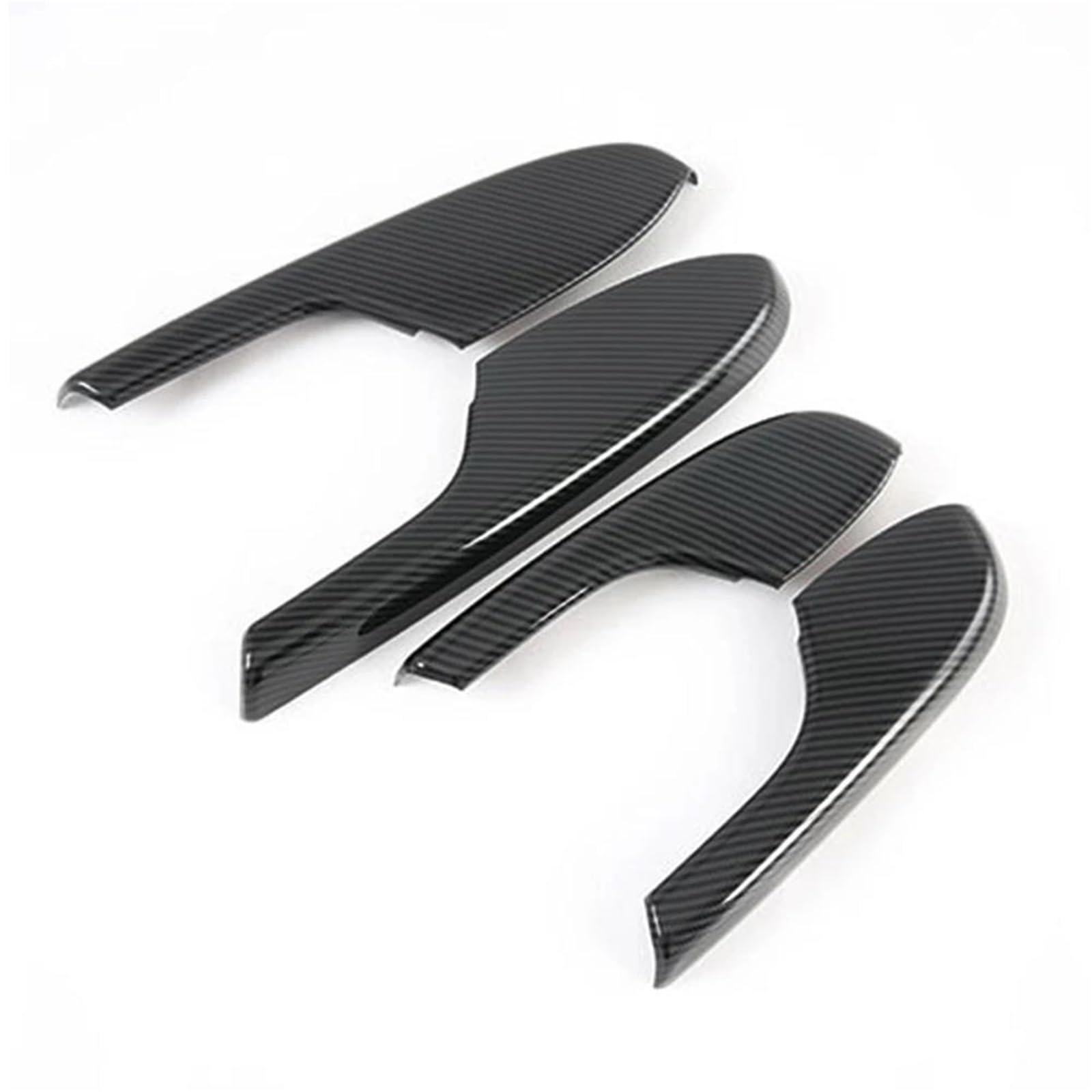 Interior Decal Trim Car Door Armrest Panel Trim Cover Bowl Decoration Frame Stickers for Civic 2016 2017 2018 2019 2020 Auto Inner Parts
