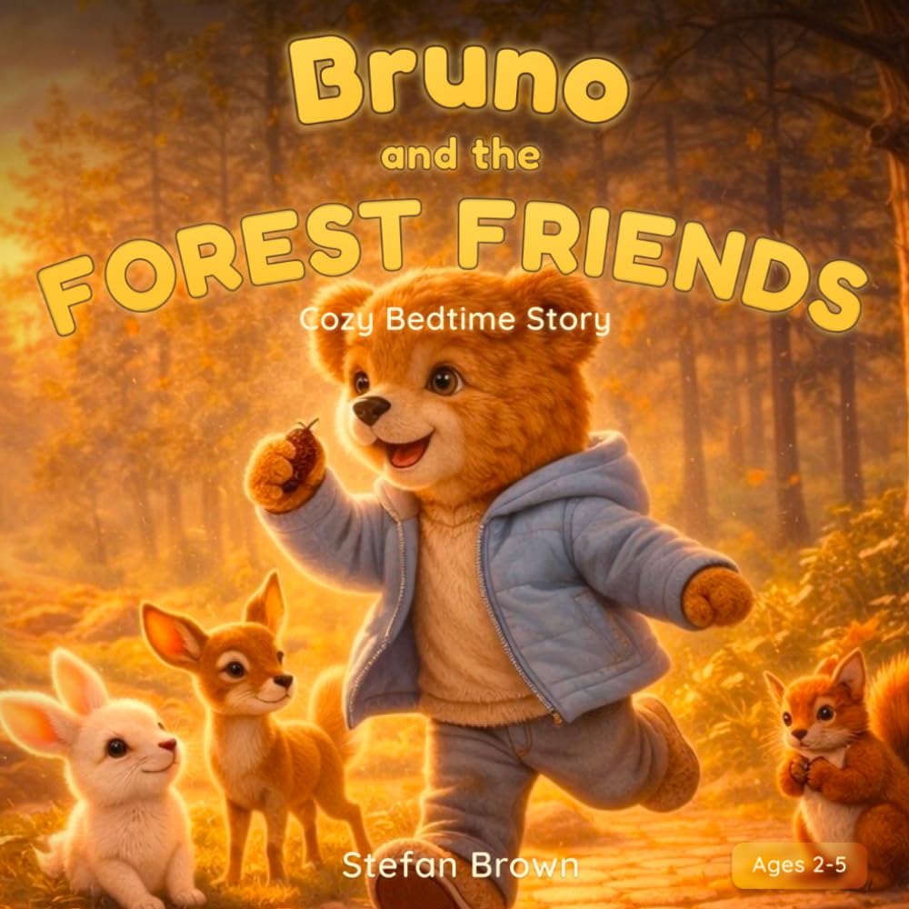 Bruno and the Forest Friends: A Cozy Forest Adventure About Friendship and Courage for Ages 2-5 (Bruno Adventures)