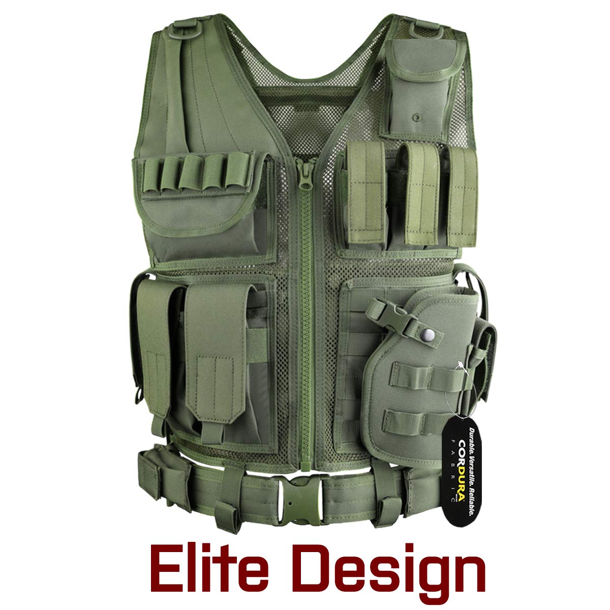 Buy GLORYFIRE Vest Airsoft Vest 1000D Cordura Fabric Detachable Pistol