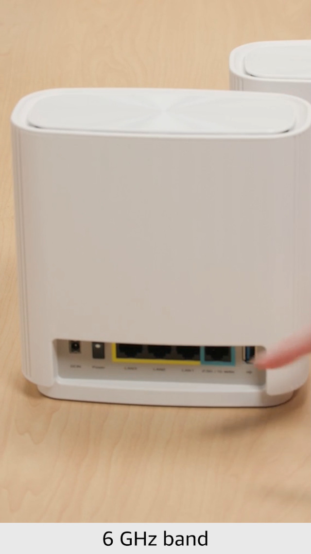 Amazon.com: ASUS ZenWiFi Whole-Home WiFi 6E Tri-band Mesh (ET8 2PK