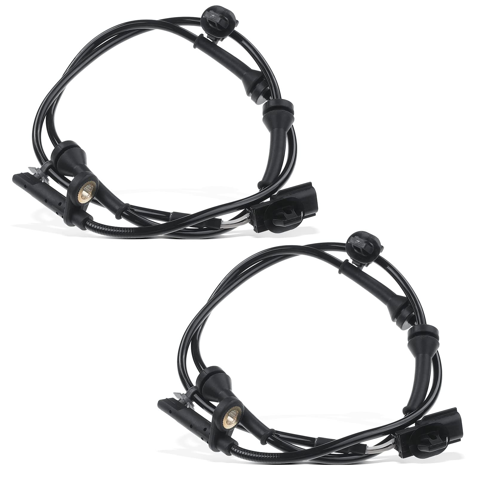A-PremiumABS Wheel Speed Sensor Compatible with Nissan Models - Altima 2014-2018, Maxima 2016-2020 - Rear Driver and Passenger Side, 2-PC Set, Replace# 47900-3TA2A, 47900-3TA0A